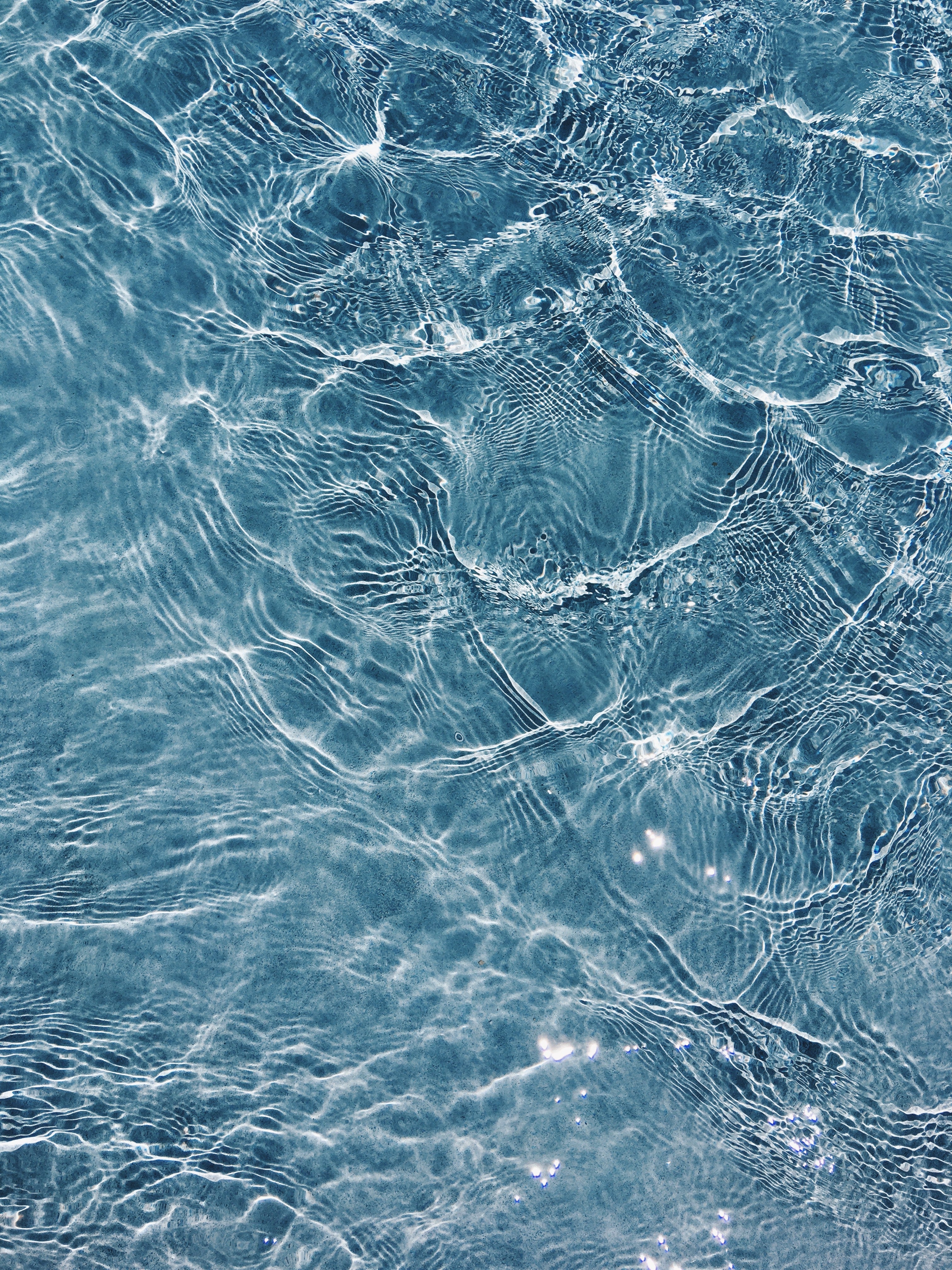 image of blue water